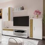 Análisis y ventajas de los muebles de salón blanco y madera: la combinación perfecta para tu hogar