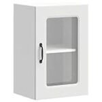 Análisis de los beneficios de un armario con puertas de cristal blanco: elegancia y versatilidad para tu hogar